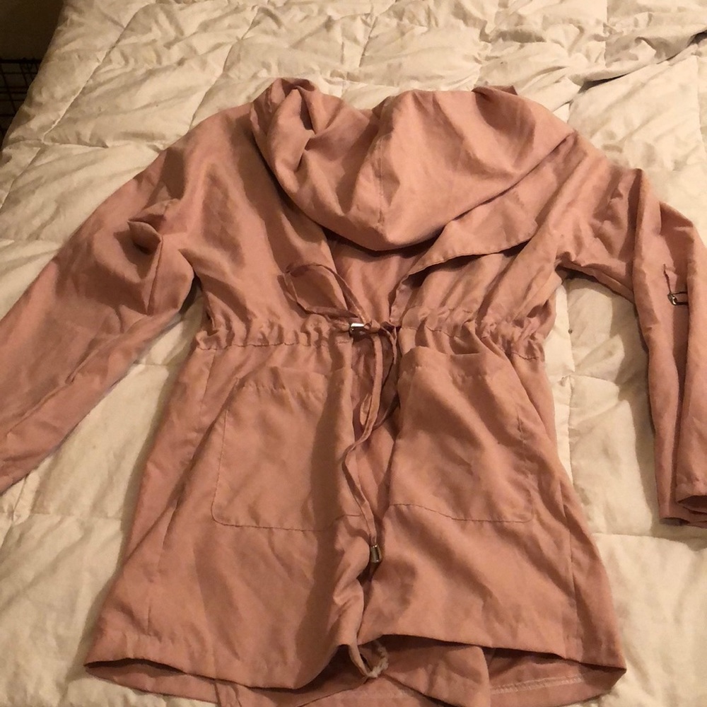 Lightweight pink jacket